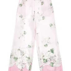 Брюки с цветочным принтом