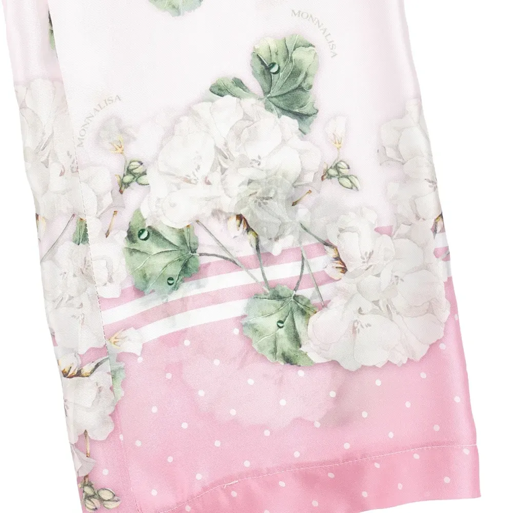 Брюки с цветочным принтом