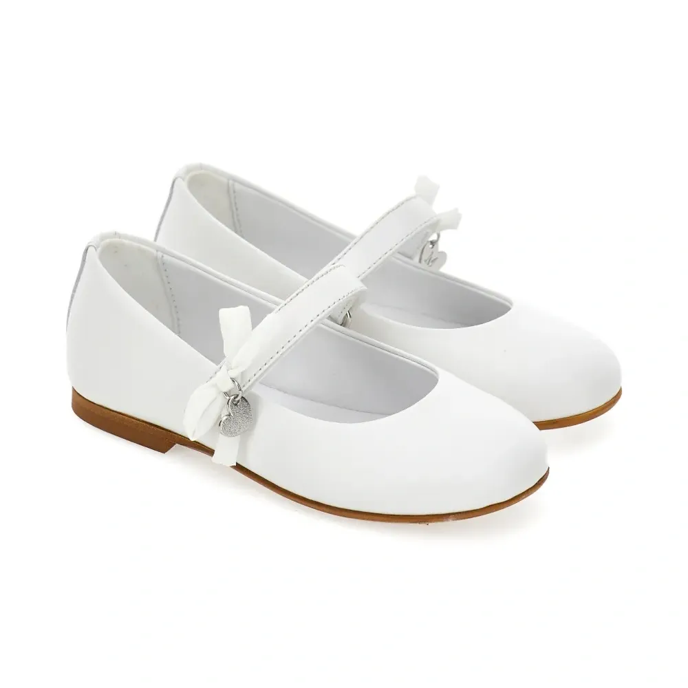 Балетки с бантом