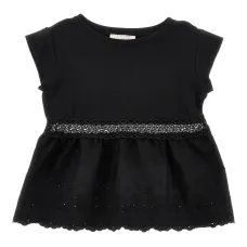 Блузка с кружевной отделкой