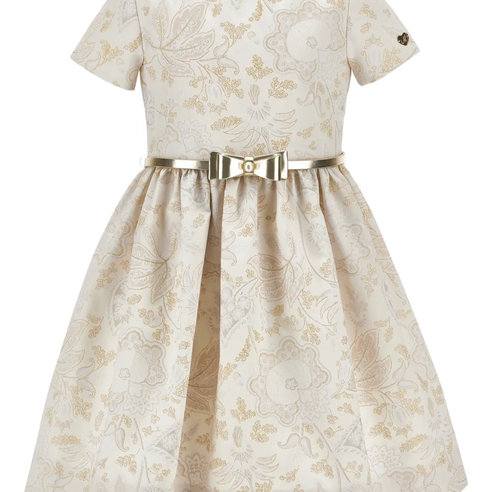 Платье с цветочным принтом