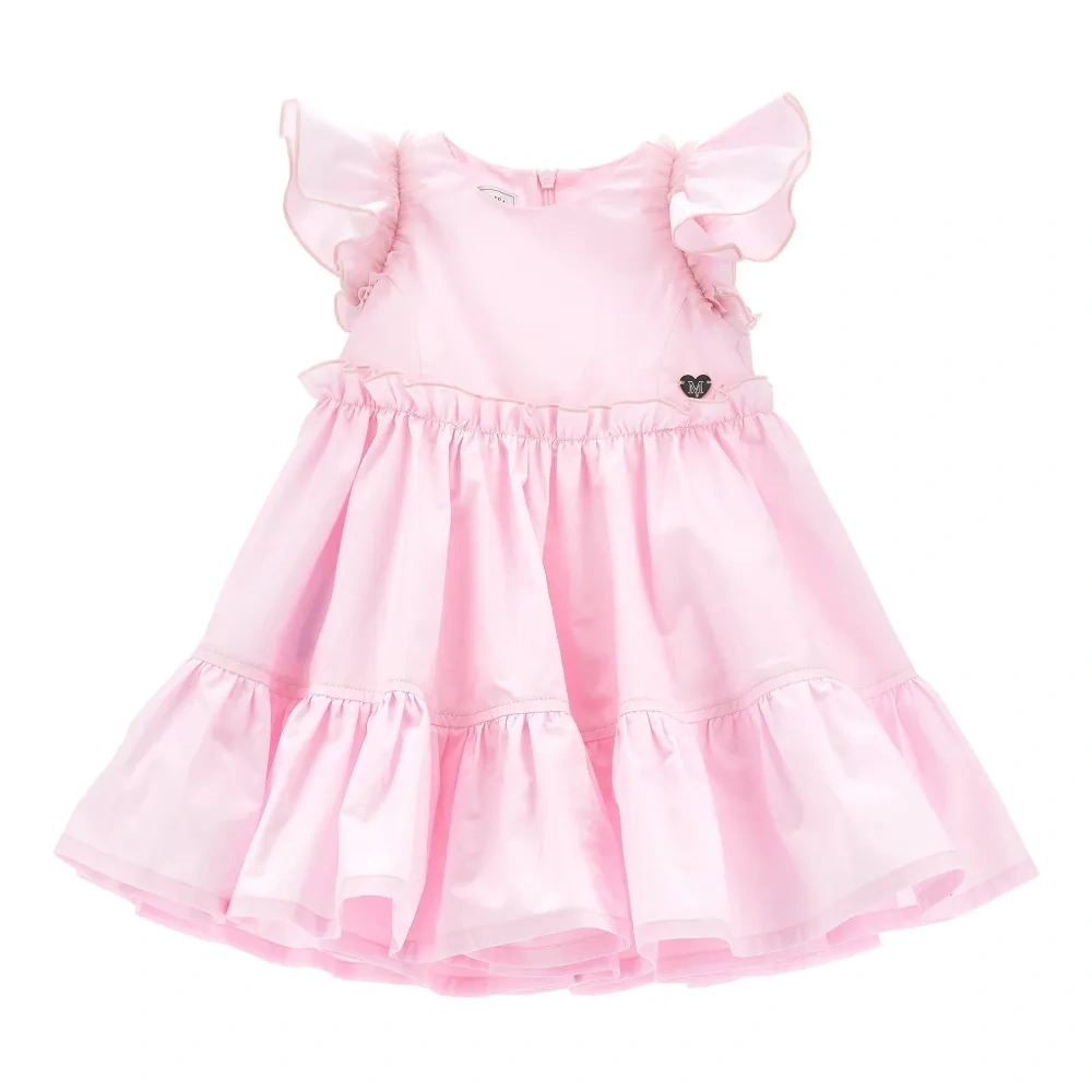 Платье с оборками