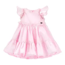 Платье с оборками