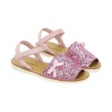 Босоножки с блестками