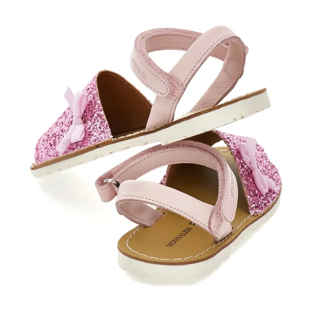 Босоножки с блестками