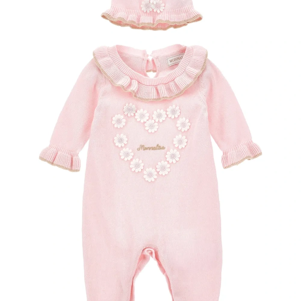 Комплект для новорожденного с оборками Комплект для новорожденного с оборками