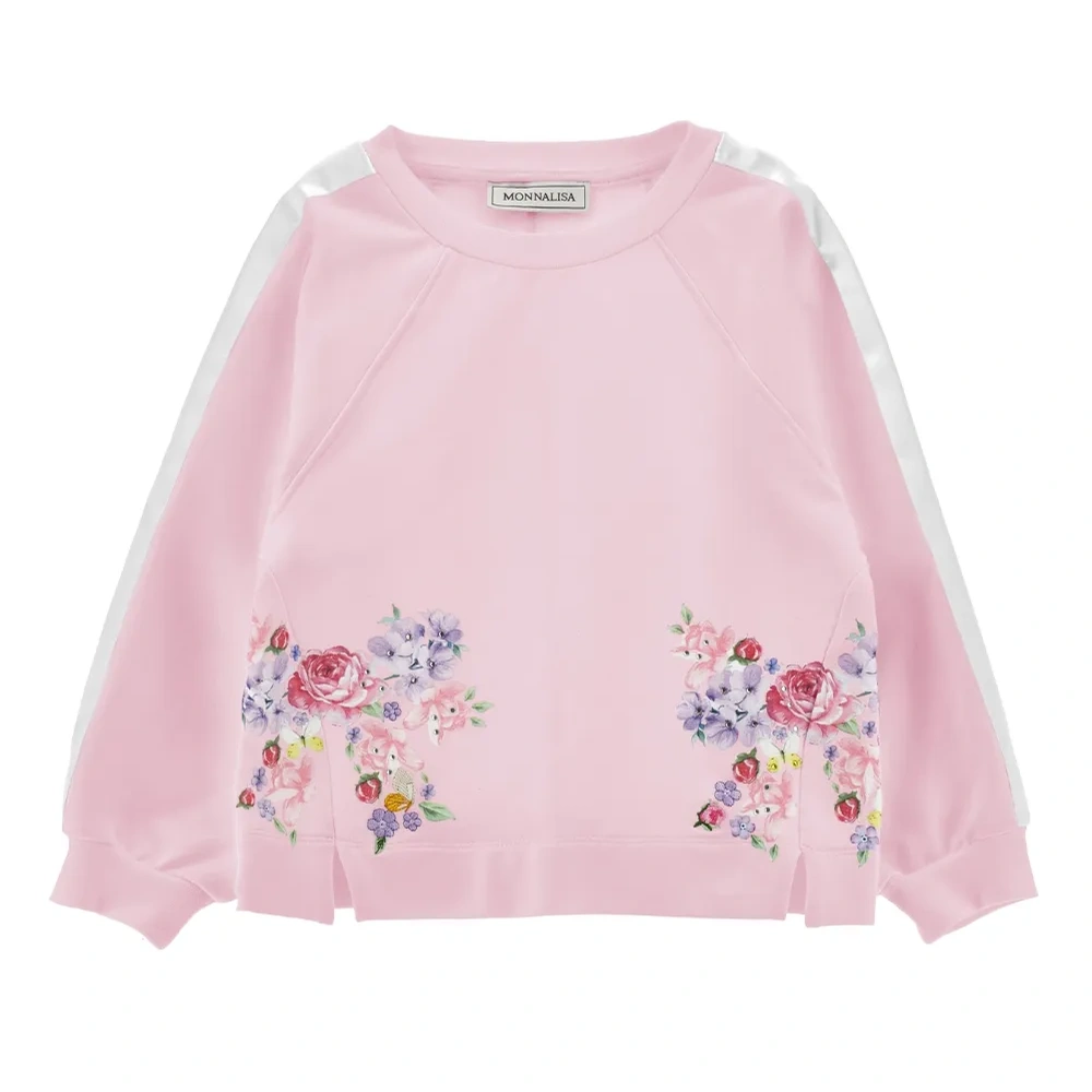 Толстовка с цветочным принтом