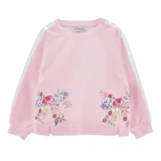 Толстовка с цветочным принтом