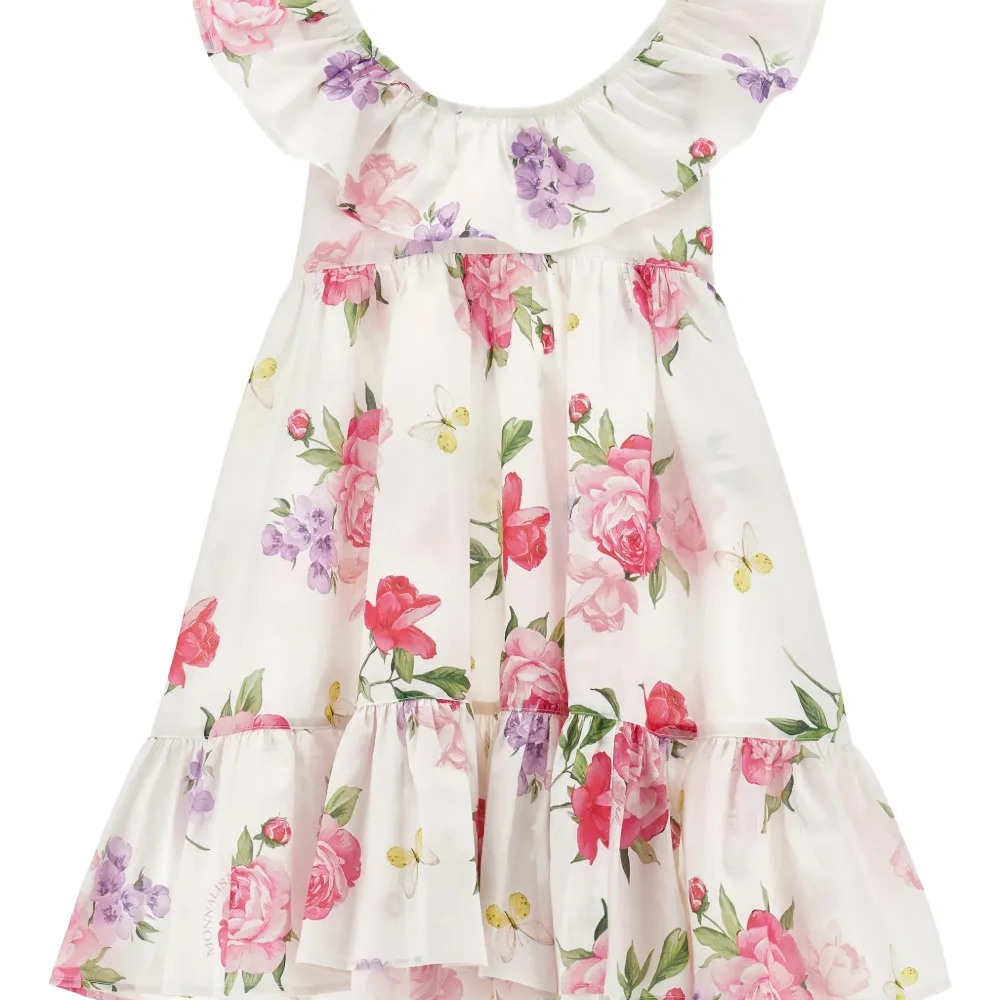 Платье с цветочным узором