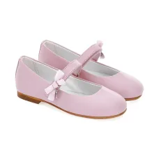 Балетки с бантом