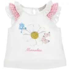 Футболка с цветочным принтом