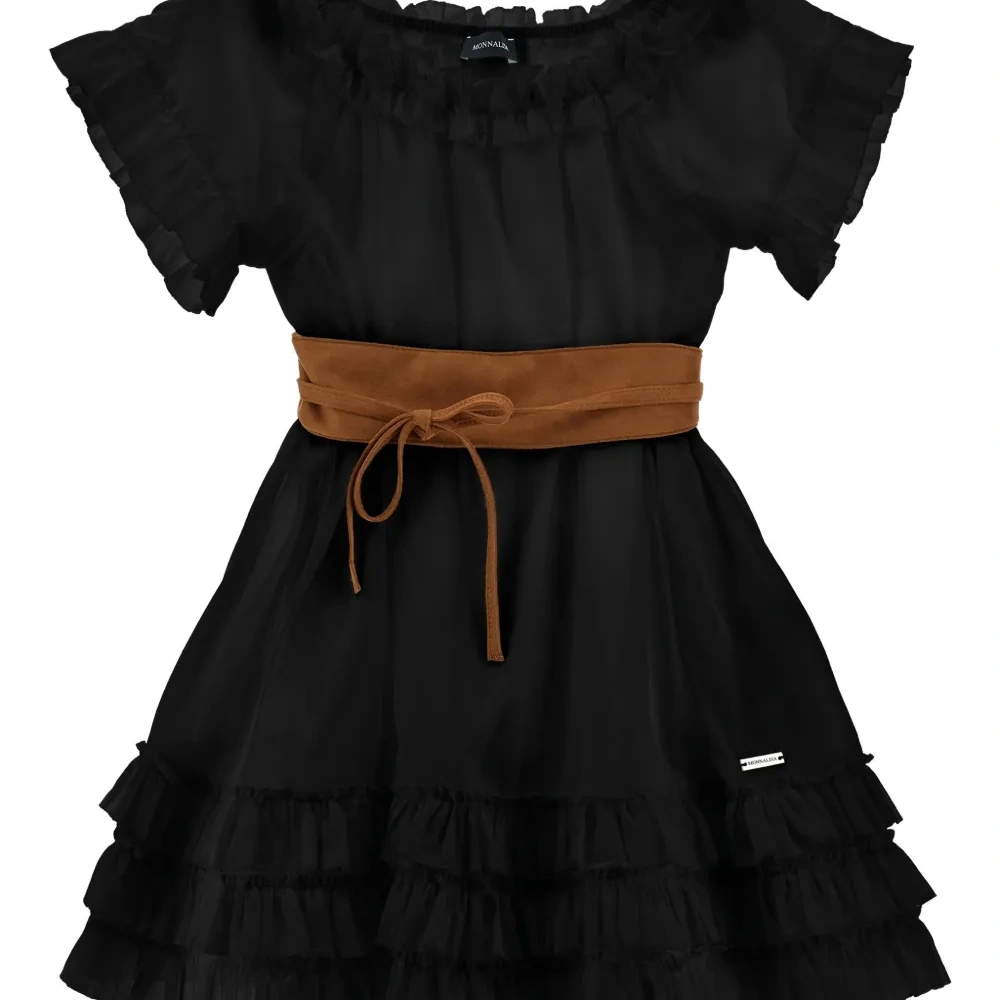 Платье с оборками Платье с оборками