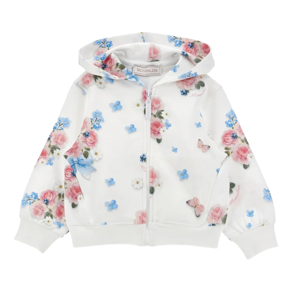 Худи с цветочным принтом