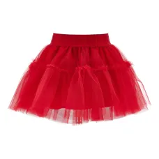 Пышная юбка с оборками