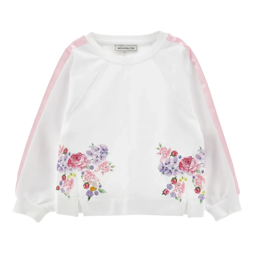 Толстовка с цветочным принтом