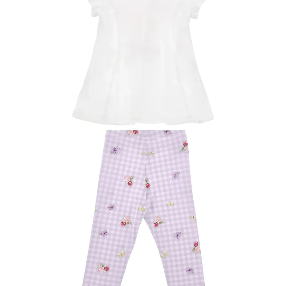 Комплект в клетку гингем