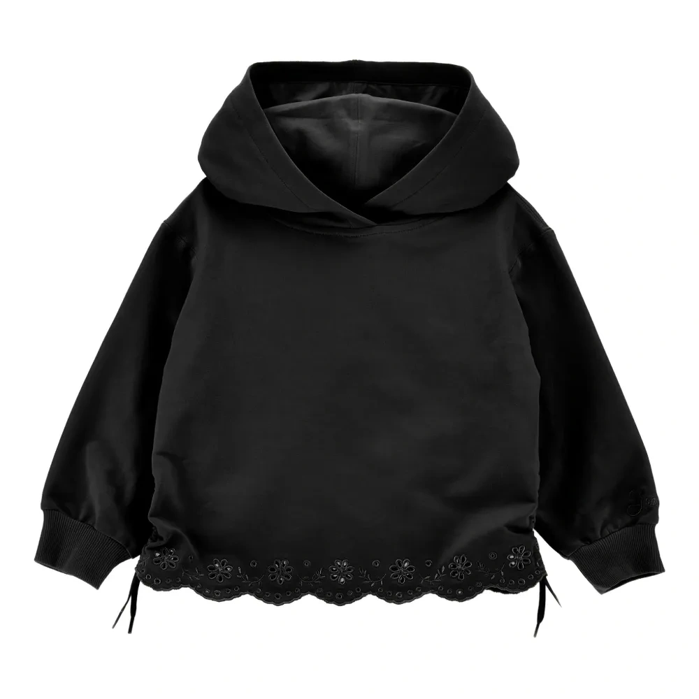 Топ с цветочной вышивкой