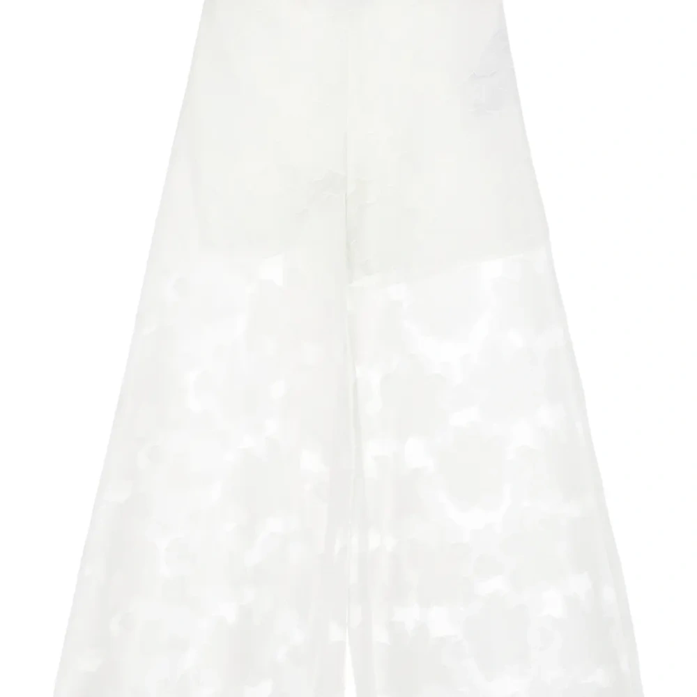 Брюки с цветочным узором