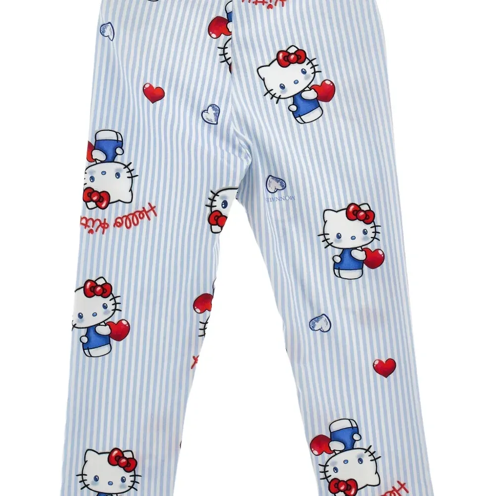 Брюки в полоску из коллаборации с Hello Kitty Брюки в полоску из коллаборации с Hello Kitty