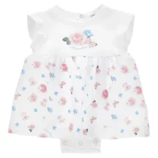 Платье с цветочным принтом