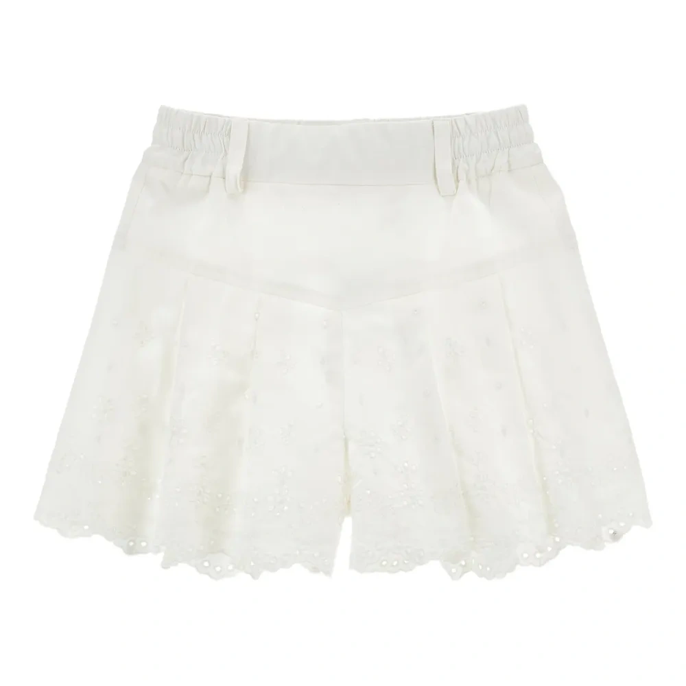 Шорты с люверсами