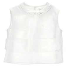 Декорированный топ с оборками