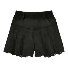 Шорты с фестонами и люверсами Шорты с фестонами и люверсами