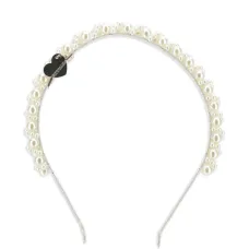 Ободок с искусственным жемчугом
