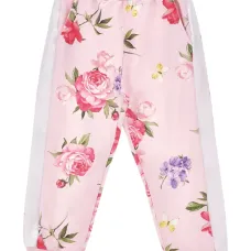 Спортивные брюки с цветочным узором
