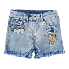 Шорты с вышивкой и бахромой из коллаборации с Disney