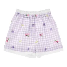Шорты в клетку гингем Шорты в клетку гингем