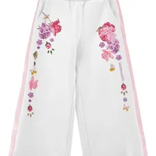 Спортивные брюки с цветочным принтом
