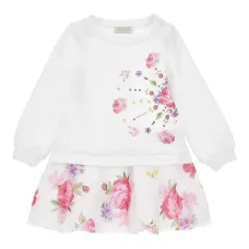 Платье с цветочным принтом