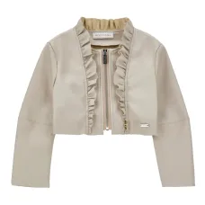 Куртка на молнии с оборками Куртка на молнии с оборками