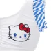 Бикини Hello Kitty в полоску с оборками из коллаборации с Sanrio