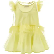 Платье с оборками