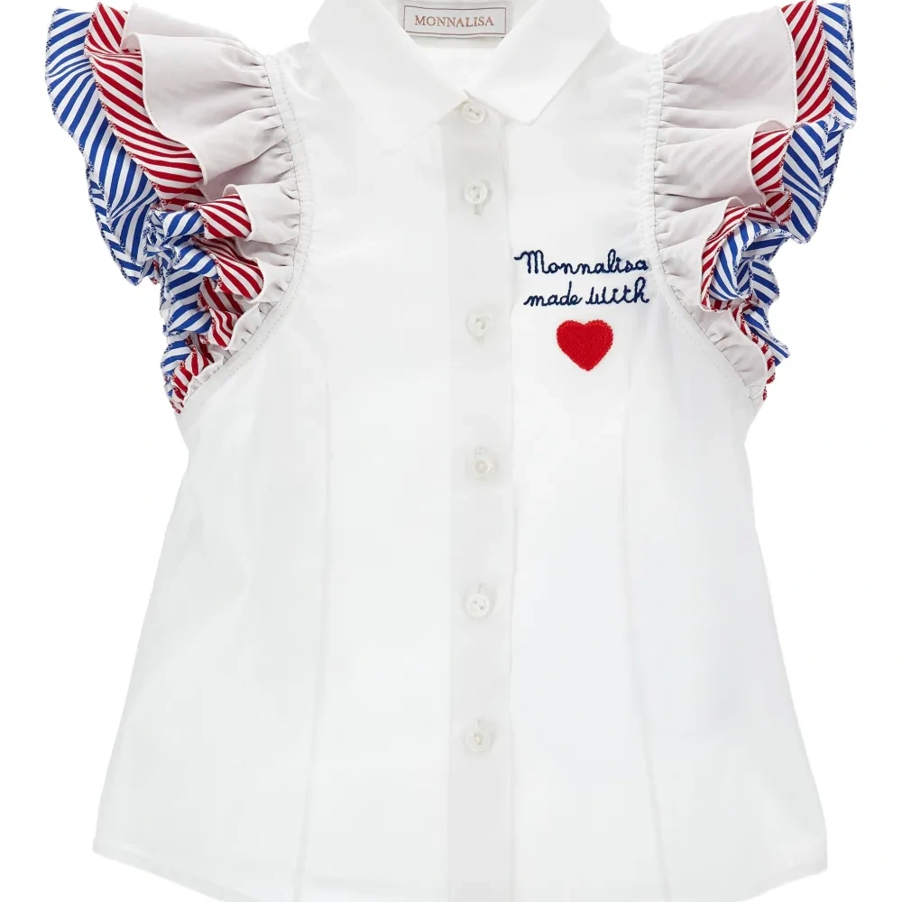 Рубашка с оборками