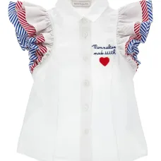 Рубашка с оборками