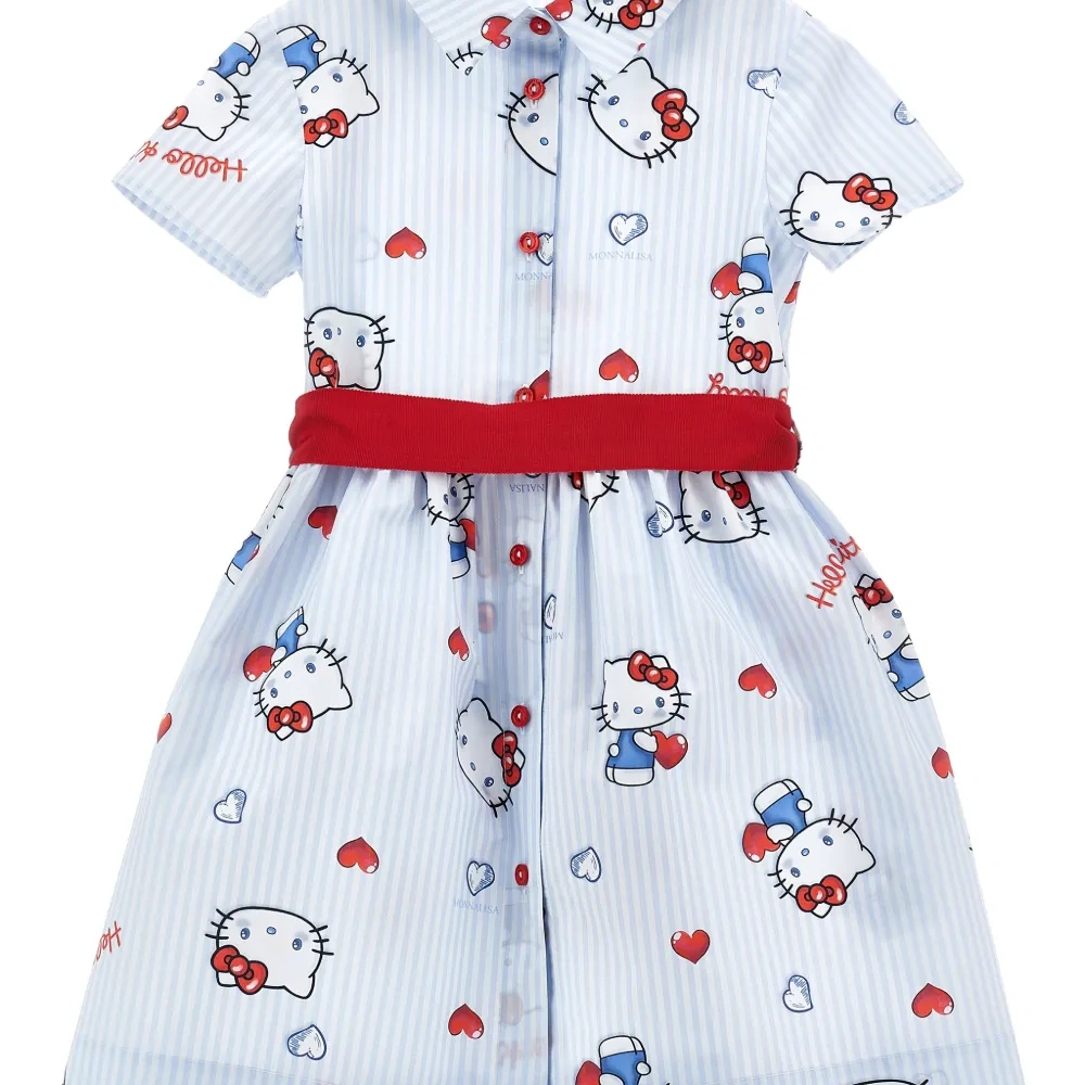 Платье в полоску