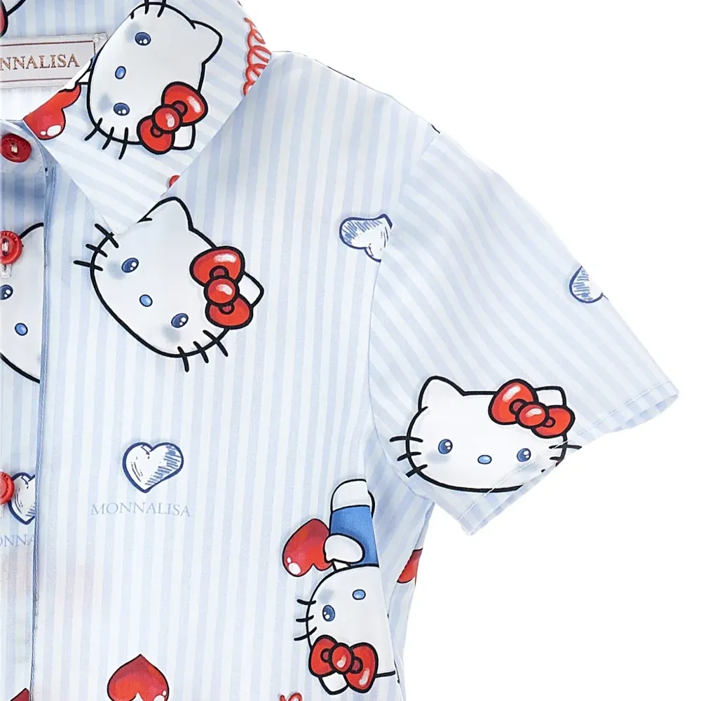 Платье в полоску