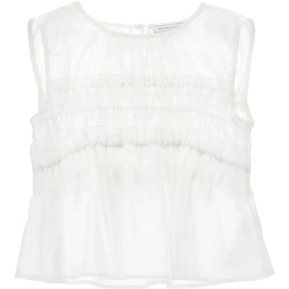 Блузка с оборками