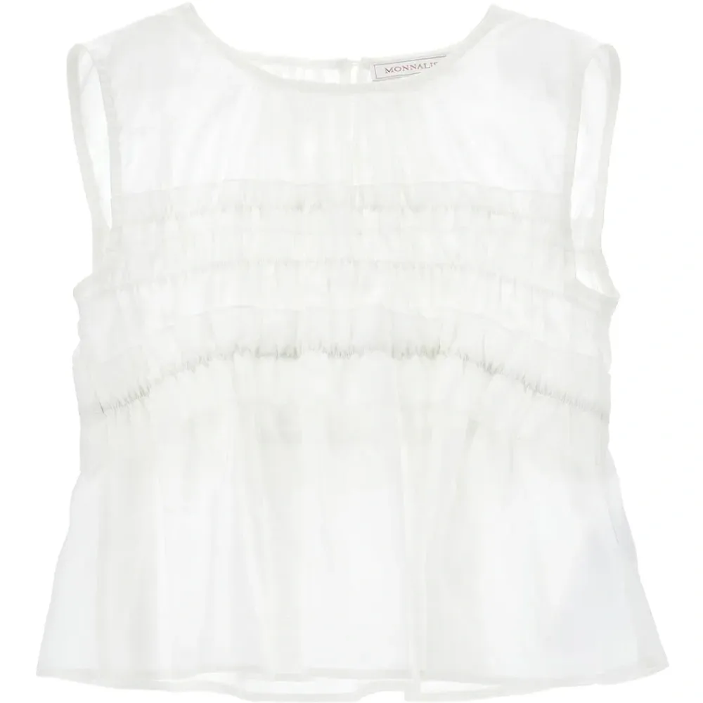 Блузка с оборками