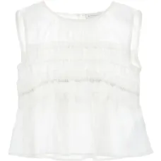 Блузка с оборками