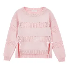 Свитер с завязками