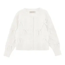 Кардиган с бантом