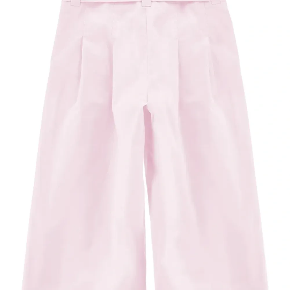 Брюки с бантом и складками