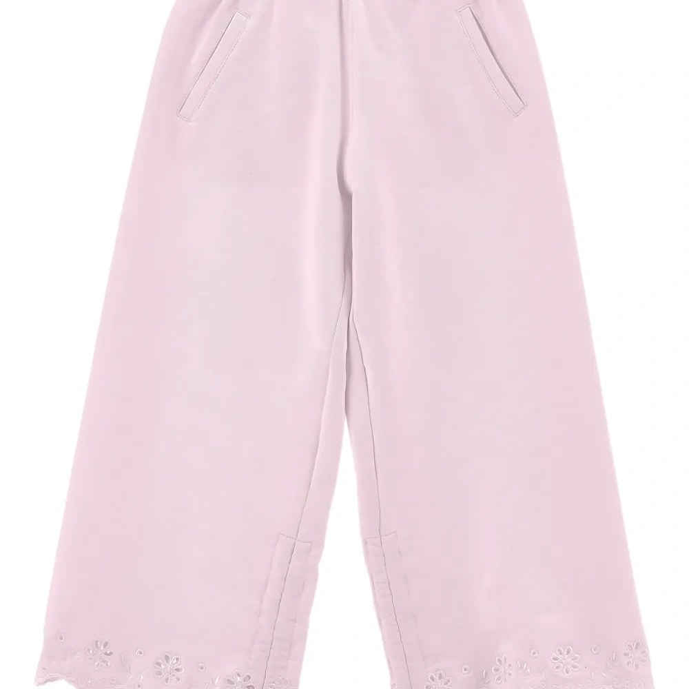 Брюки с вышивкой