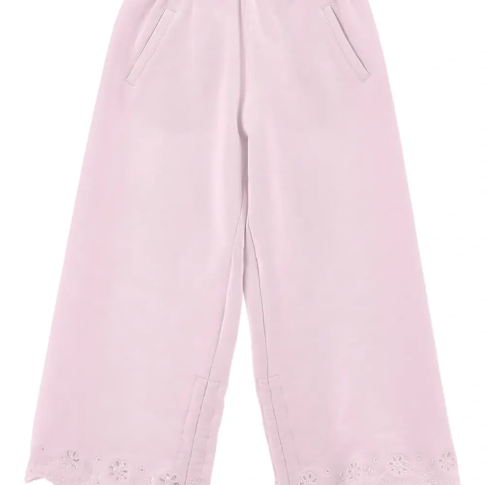 Брюки с вышивкой