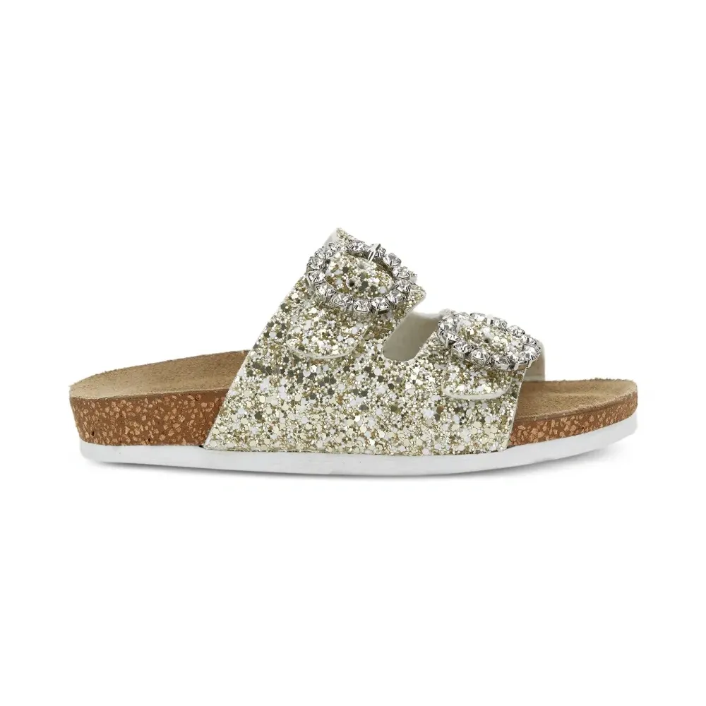 Босоножки с блестками Босоножки с блестками