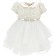 Платье с пайетками и поясом